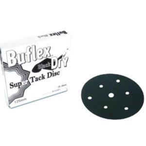 Kovax Buflex Dry Zwart Ø125mm 7 Gaten K3000