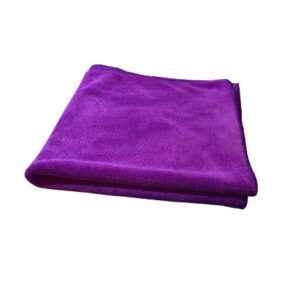 Microvezel interieur wax doek paars, 40x40 per 10 stuks