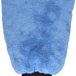 Microvezel washandschoen blue net